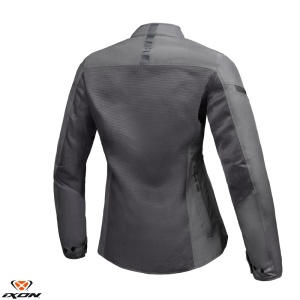 Geaca moto Ixon Fresh LS - dama, vara, roadster/racing, gri - Img 2