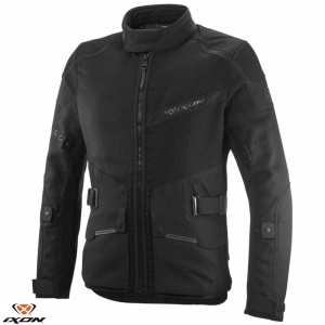 Geaca moto Ixon M-Njord MS - barbati, vara, impermeabila, touring/adventure, negru