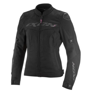 Geaca moto Ixon Meteor 31 - dama, impermeabila, roadster/racing, negru