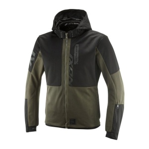 Geaca moto Ixon Park Air MS - barbati, urban, khaki/negru