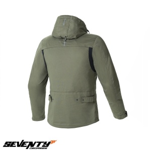 Geaca moto Seventy Degrees SD-JC73 - barbati, all season, impermeabila, urban/touring, verde - Img 4