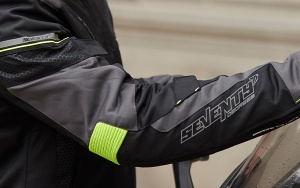 Geaca moto Seventy Degrees SD-JR69 - barbati, all season, impermeabila, racing, negru/galben fluor - Img 3