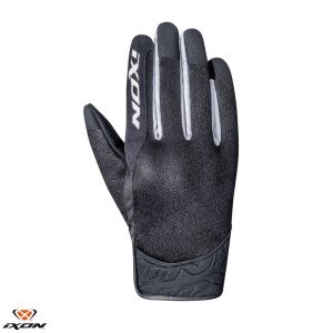Manusi moto Ixon RS Slicker Kid CS - copii, vara, negru/alb