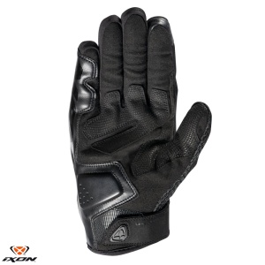 Manusi moto piele Ixon RS2 MS - barbati, vara, sport, degete tactile, negru - Img 2