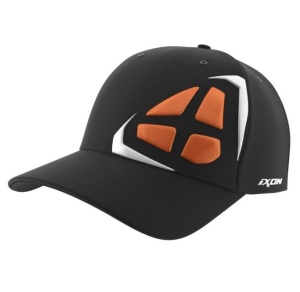 Sapca Ixon Mate negru/alb/portocaliu