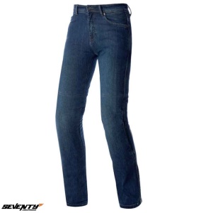 Blugi moto Seventy Degrees SD-PJ16 - barbati, street, albastru