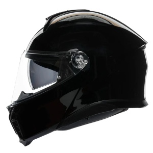 Casca AGV Tourmodular - Flip-up, negru lucios, Pinlock și ochelari soare incluși, ECE 22.06 - Img 2