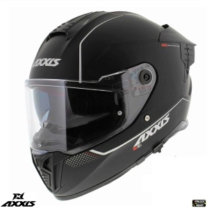 Casca Axxis Hawk SV - Integrală, negru mat, Ochelari soare incluși, ECE 22.06