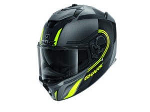Cască Integrală SHARK SPARTAN GT TRACKER Mat galben/gri/mat/negru - Img 1