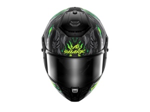 Cască Integrală SHARK SPARTAN RS SHAYTAN negru/verde/galben lucios - Img 2