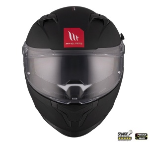 Casca MT Helmets Braker SV - Integrală, negru mat, Ochelari soare incluși, ECE 22.06 - Img 3