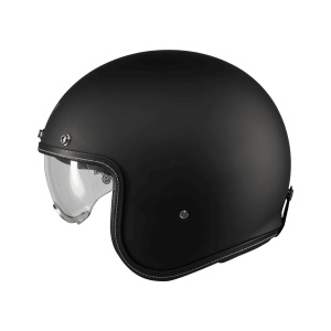 Casca MT Helmets Le Mans 2 S SV Pure - Open face, negru mat, Ochelari soare incluși, ECE 22.06 - Img 2