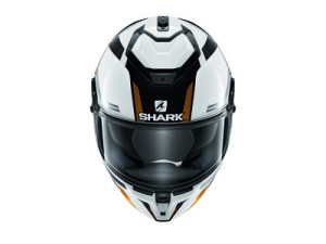 Casca SHARK SPARTAN GT TRACKER - Integrală, alb/galben/negru - Img 3