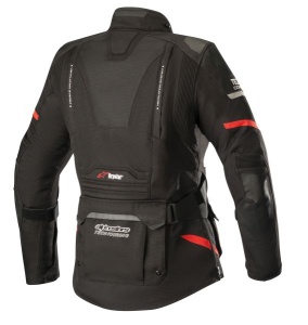 Geaca moto Alpinestars STELLA ANDES PRO DRYSTAR TECH-AIR - dama, iarna/all season, impermeabila, street/adventure, negru/rosu - Img 2