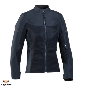 Geaca moto Ixon Fresh LS - dama, vara, roadster/racing, albastru