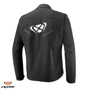 Geaca moto Ixon Roadster Prodigy WP MS - barbati, vara, impermeabila, roadster, negru/alb/rosu - Img 2