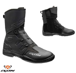 Ghete moto Ixon Kassius MS - barbati, all season, impermeabile, touring/adventure, negru - Img 2