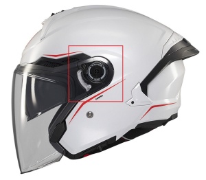 Kit mecanism viziera casca open-face MT Cosmo SV