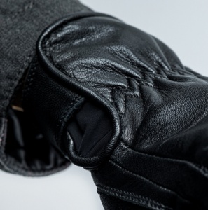 Manusi moto piele Ixon RS Nizo MS - barbati, vara, urban/heritage, degete tactile, negru - Img 3