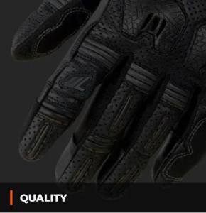 Manusi moto piele Seventy Degrees SD-N34 Sprint - barbati, vara, urban/naked, degete tactile - Img 2