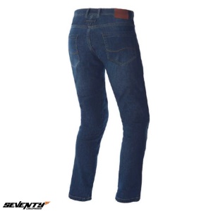 Blugi moto Seventy Degrees SD-PJ14 - barbati, street, albastru - Img 2