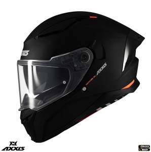 Casca Axxis Panther SV - Integrală, negru lucios, Ochelari soare incluși, ECE 22.06