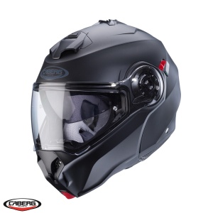 Casca Caberg Duke Evo SV - Flip-up, negru mat, Pinlock și ochelari soare incluși, ECE 22.06 - Img 2