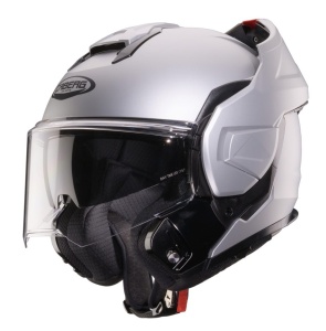 Casca Caberg Trip SV - Flip-up, gri mat, Pinlock și ochelari soare incluși, ECE 22.06