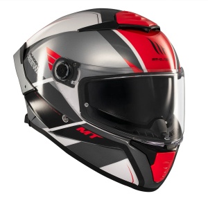 Casca MT Helmets Thunder 4 SV Freeway - Integrală, gri lucios, Ochelari soare incluși, ECE 22.06 - Img 4