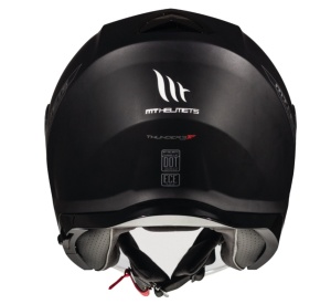 Casca MT Helmets Thunder III SV Jet - Open face, negru mat - Img 4