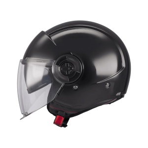 Casca MT Helmets Viale SV S Pure - Integrală, negru, Ochelari soare incluși - Img 2