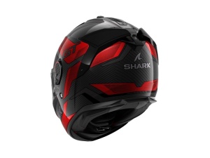 Casca SHARK SPARTAN GT PRO RITMO CARBON - Integrală, negru, Ochelari soare incluși - Img 2