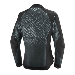 Geaca moto Ixon Artemis LS - dama, impermeabila, urban/roadster, negru/alb - Img 2