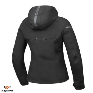 Geaca moto Ixon Burning LS - dama, all season, impermeabila, urban/touring/adventure, negru - Img 2
