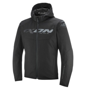 Geaca moto Ixon Fierce WP MS - barbati, impermeabila, street/sport, negru