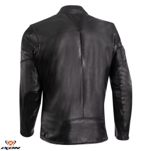 Geaca moto piele Ixon Cranky MS - barbati, all season, urban/heritage, negru - Img 2
