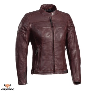 Geaca moto piele Ixon Spark LS - dama, all season, urban/heritage