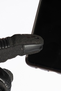 Manusi moto piele Ixon RS2 MS - barbati, vara, sport, degete tactile, negru - Img 4