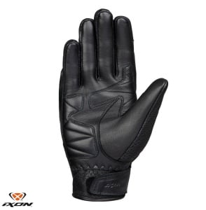 Manusi moto piele Ixon Sixty Six - barbati, vara, heritage, negru - Img 2