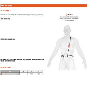 Protectie spate Ixon IX-Pro BFB-2 Unisex Gri - Img 2