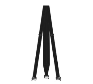 Bretele Ixon IX-Suspend negru