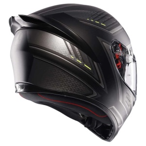 Casca AGV K1 S Sling - Integrală, negru/gri mat, ECE 22.06 - Img 5