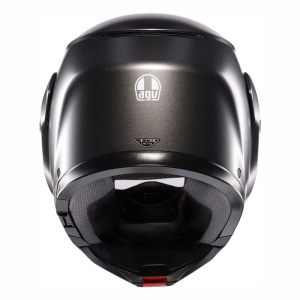 Casca AGV Streetmodular - Flip-up, gri mat, Pinlock și ochelari soare incluși, ECE 22.06 - Img 5