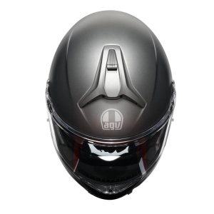 Casca AGV Tourmodular Luna, gri mat, flip-up, Pinlock - Img 4
