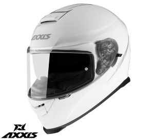 Casca Axxis Eagle SV A0 Alb Lucios - Img 1