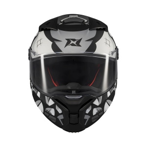 Casca Axxis Fenix Angry Face B2 Negru Mat - Img 3