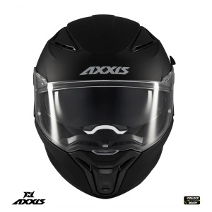 Casca Axxis Panther SV - Integrală, negru lucios, Ochelari soare incluși, ECE 22.06 - Img 2