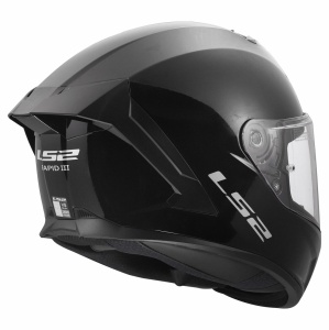 Casca LS2 Helmets Rapid III - Integrală, negru lucios, ECE 22.06 - Img 3