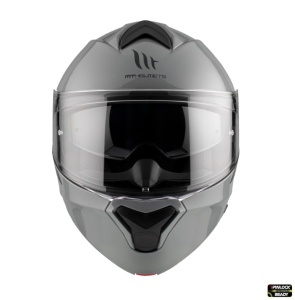 Casca MT Helmets Genesis SV - Flip-up, gri lucios, Ochelari soare incluși, ECE 22.06 - Img 3