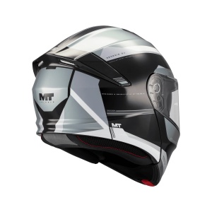 Casca MT Helmets Genesis SV Raccoon - Flip-up, verde lucios, Ochelari soare incluși, ECE 22.06 - Img 4